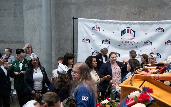 The Memorial Day Ceremonies at the Military Women's Memorial