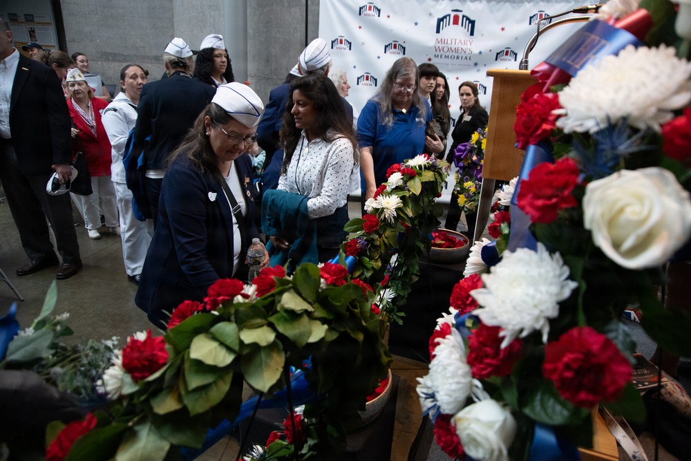 The Memorial Day Ceremonies at the Military Women's Memorial