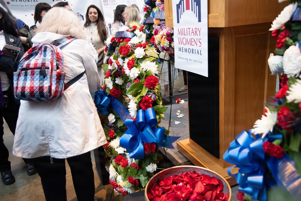 The Memorial Day Ceremonies at the Military Women's Memorial