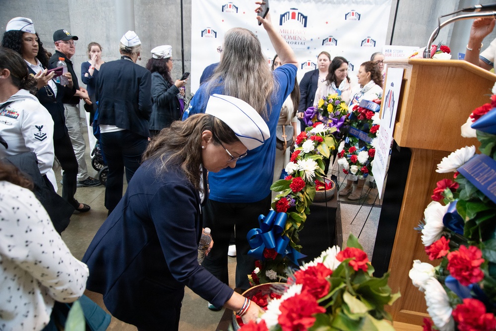 The Memorial Day Ceremonies at the Military Women's Memorial