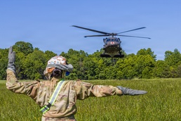 2-104th GSAB conducts air insertion training at Fort Indiantown Gap