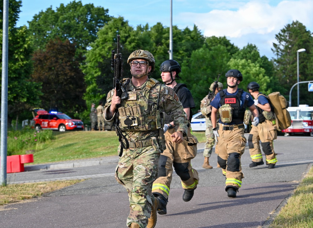 52nd Fighter Wing conducts Threat Enhanced Emergency Readiness Exercise to strengthen emergency response readiness