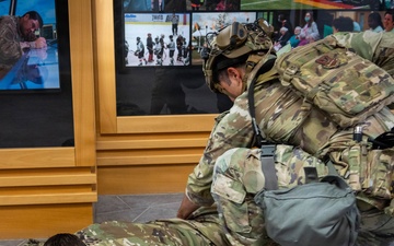 Spangdahlem Air Base conducts active shooter scenario during Threat Enhanced Emergency Readiness Exercise