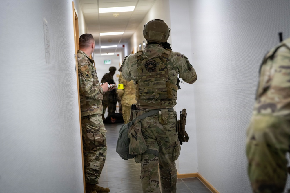 Spangdahlem AB conducts active shooter scenario during Threat Enhanced Emergency Readiness Exercise