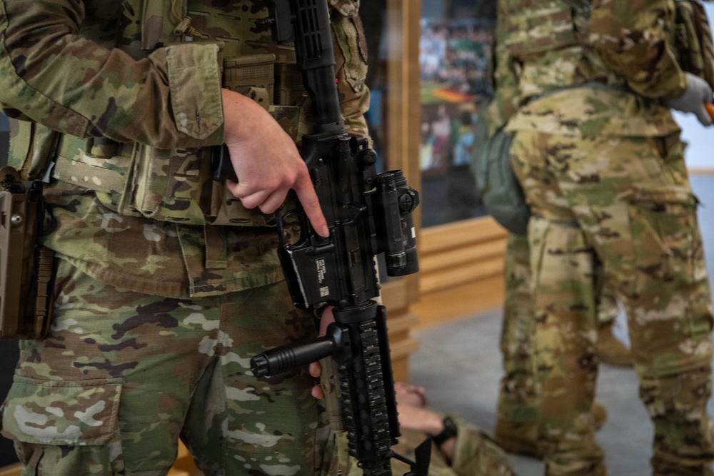 Spangdahlem Air Base conducts active shooter scenario during Threat Enhanced Emergency Readiness Exercise
