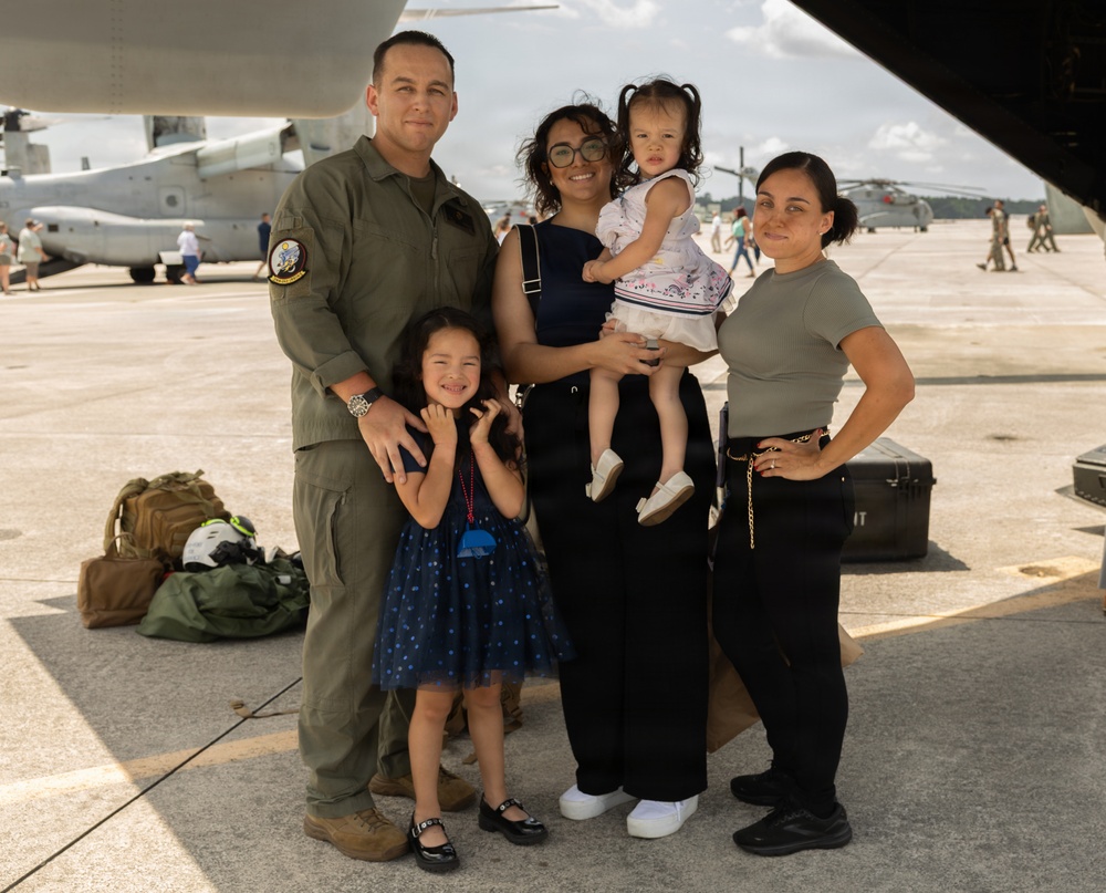 VMM-263 (Reinforced) homecoming