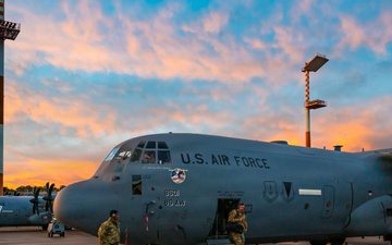37th Airlift Squadron, 86th Operations Support Squadron execute historic highway landing in Sweden