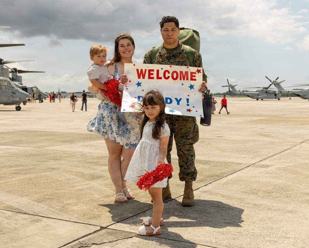 VMM-263 (Reinforced) homecoming