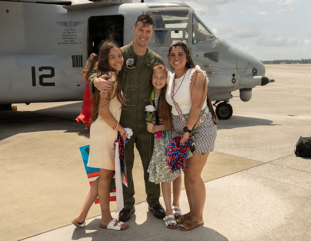 VMM-263 (Reinforced) homecoming