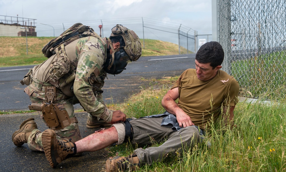 Threat Enhanced Emergency Readiness Exercise tests 52nd Fighter Wing crisis response