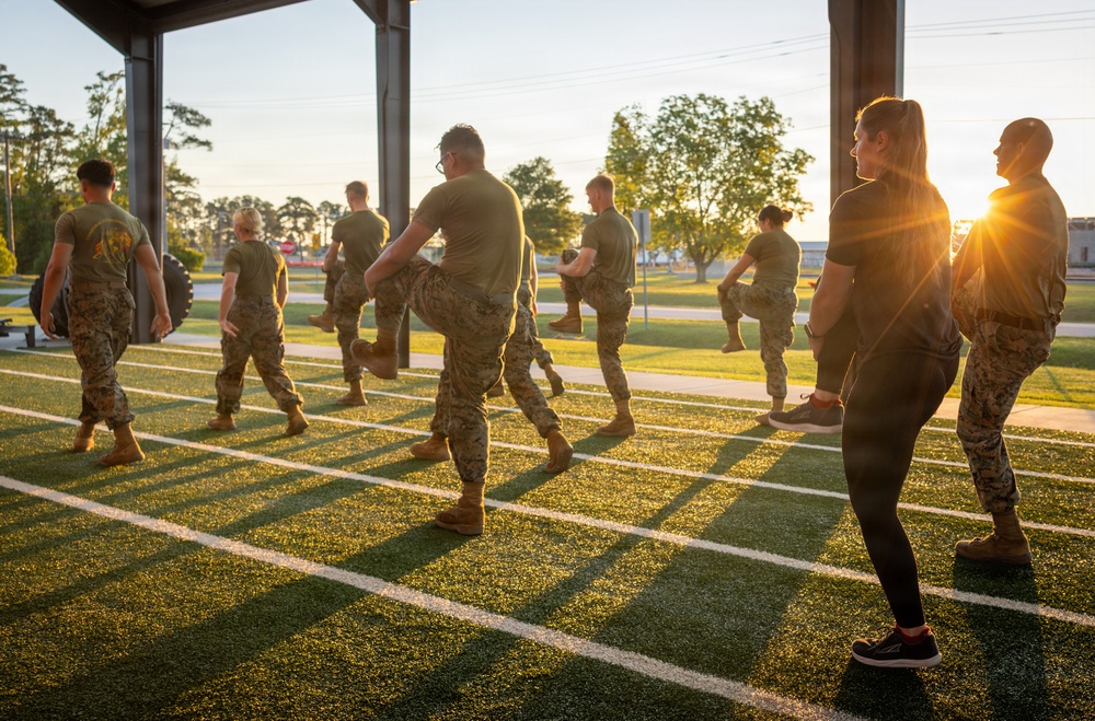 LCpl Hug and Cpl Medina Memorial PT Session