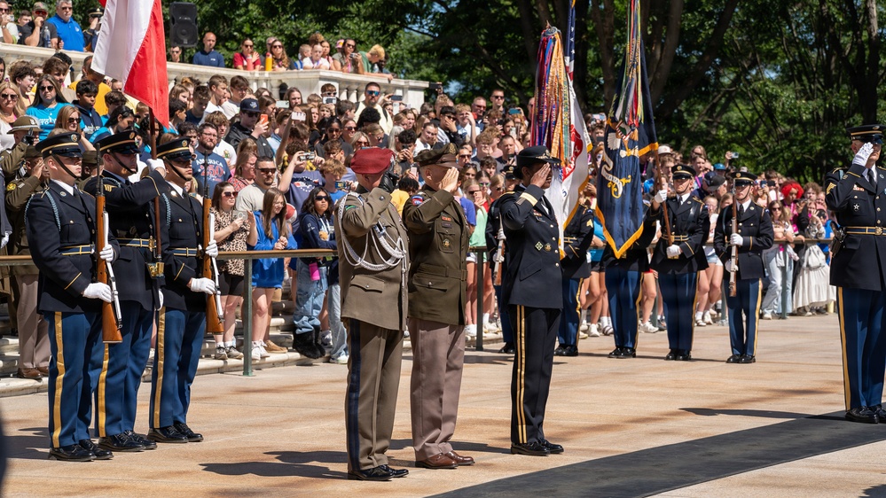 Lt. Gen. Marek Sokołowski Wreath Laying Ceremony  June 2, 2026