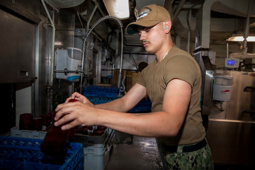 Ike Conducts Routine Operations at Naval Station Norfolk