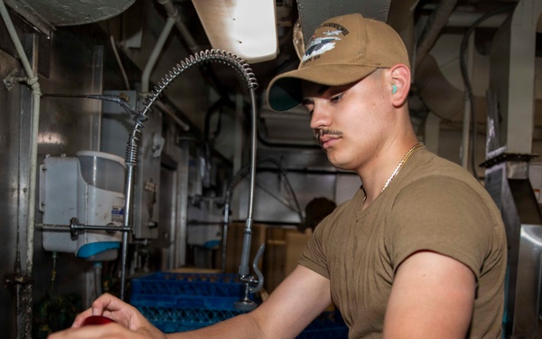Ike Conducts Routine Operations at Naval Station Norfolk