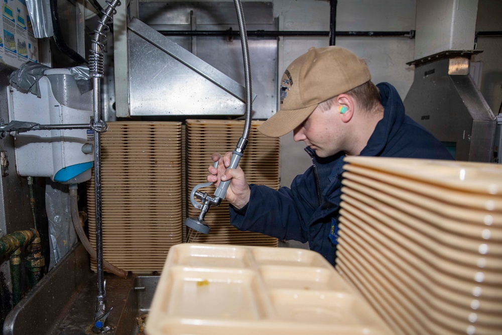 Ike Conducts Routine Operations at Naval Station Norfolk