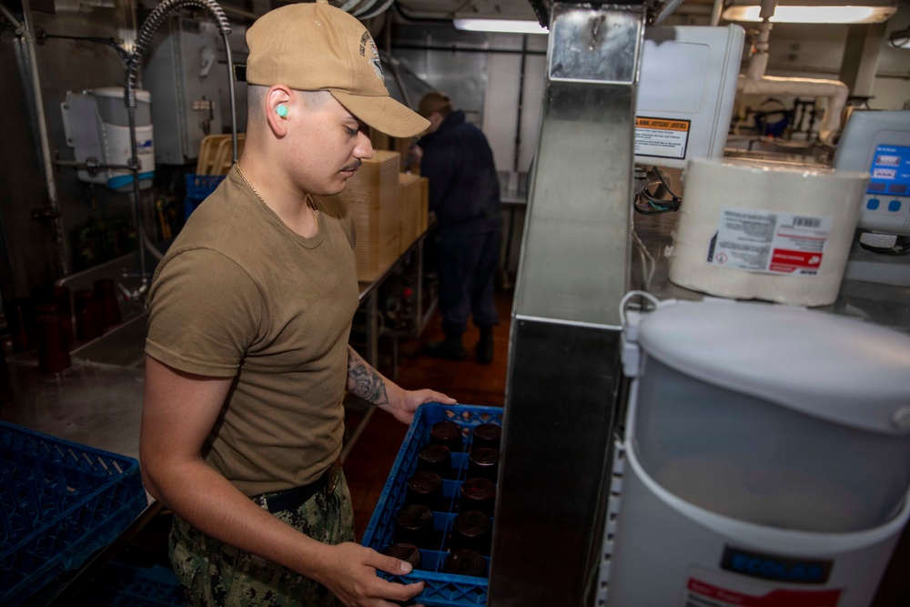 Ike Conducts Routine Operations at Naval Station Norfolk