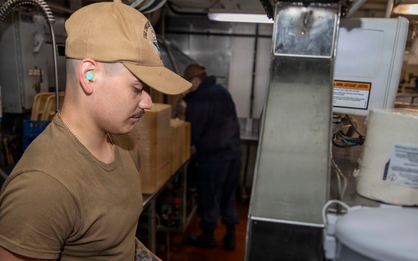 Ike Conducts Routine Operations at Naval Station Norfolk