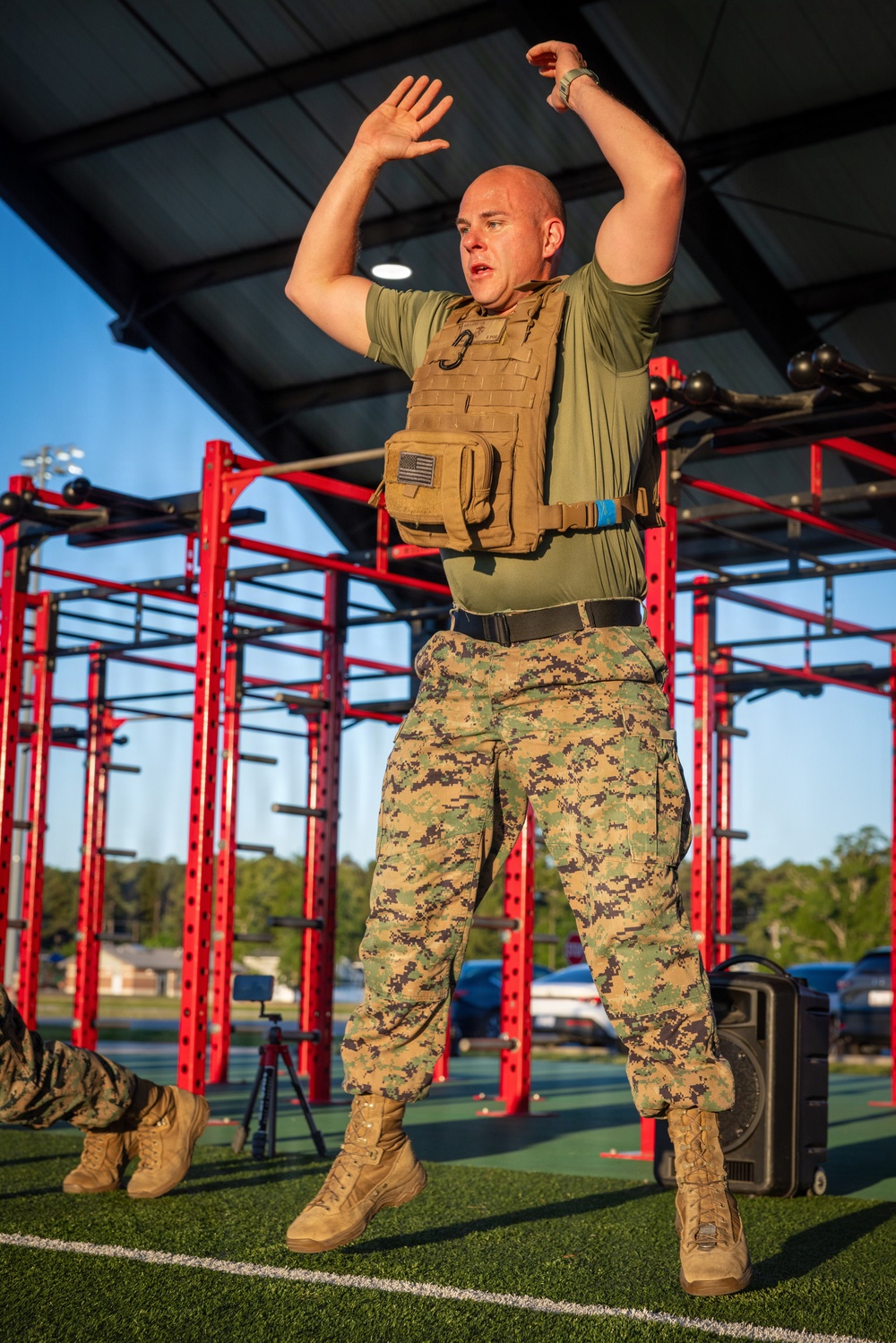 LCpl Hug and Cpl Medina Memorial PT Session