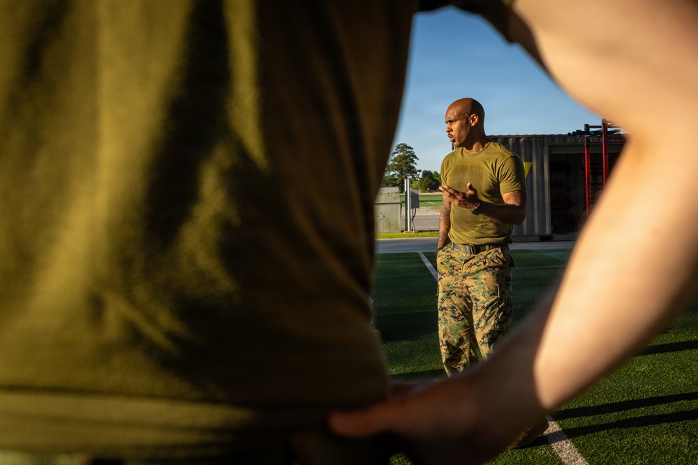 LCpl Hug and Cpl Medina Memorial PT Session