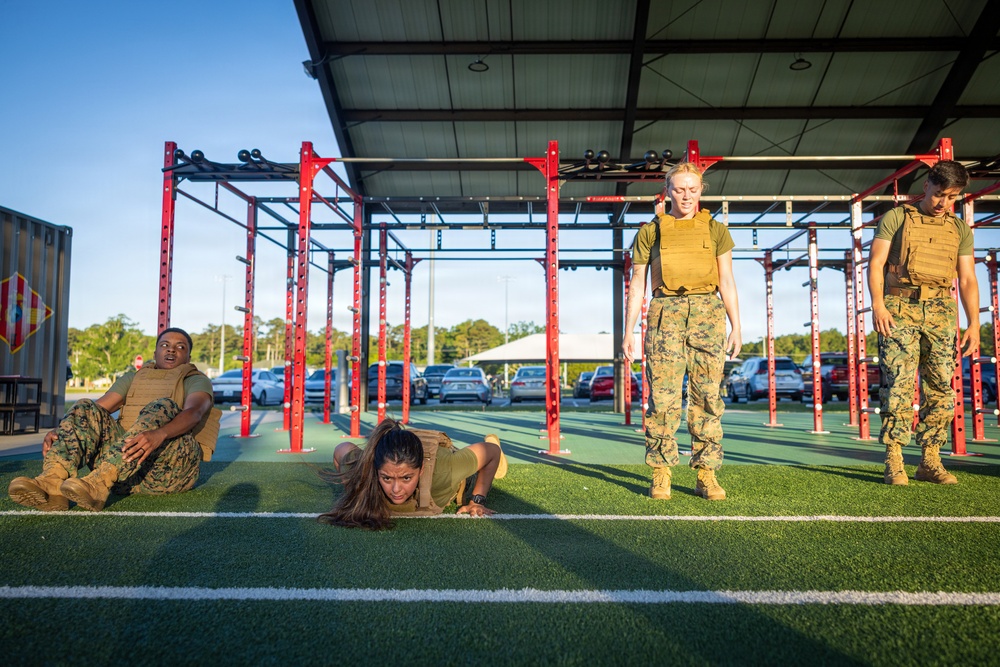 LCpl Hug and Cpl Medina Memorial PT Session