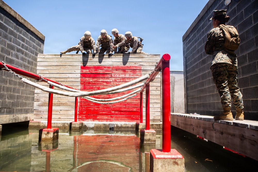 Lima Company participate in the Leadership Reaction Course