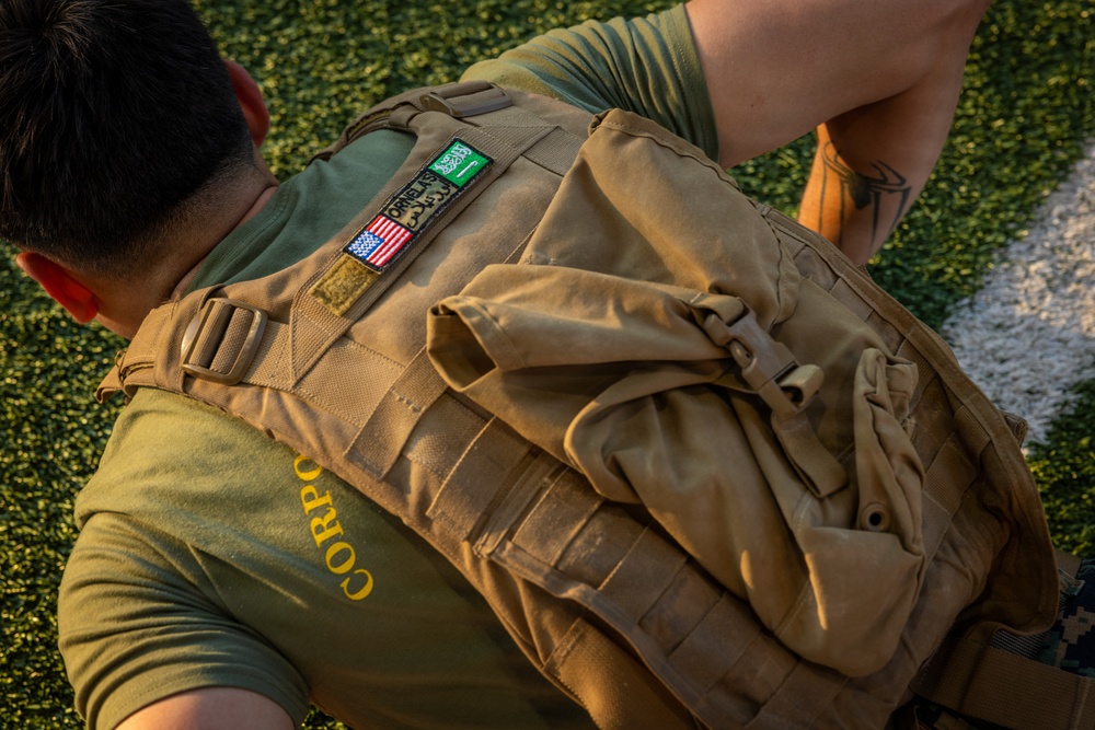 LCpl Hug and Cpl Medina Memorial PT Session