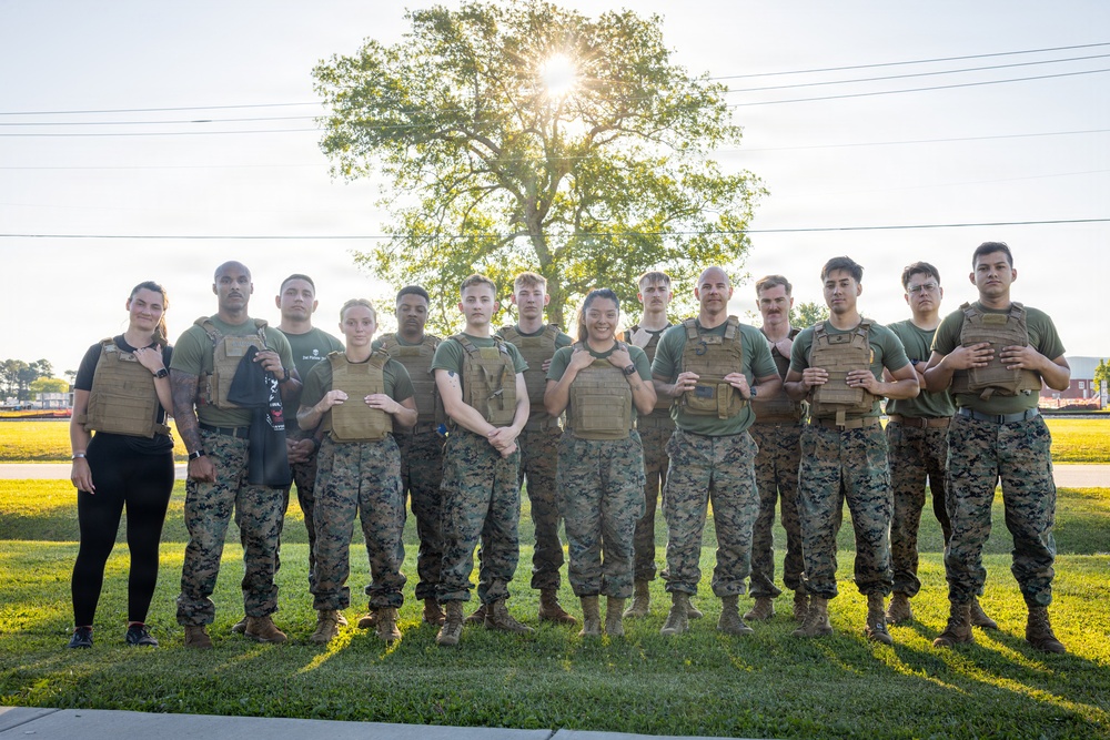 LCpl Hug and Cpl Medina Memorial PT Session