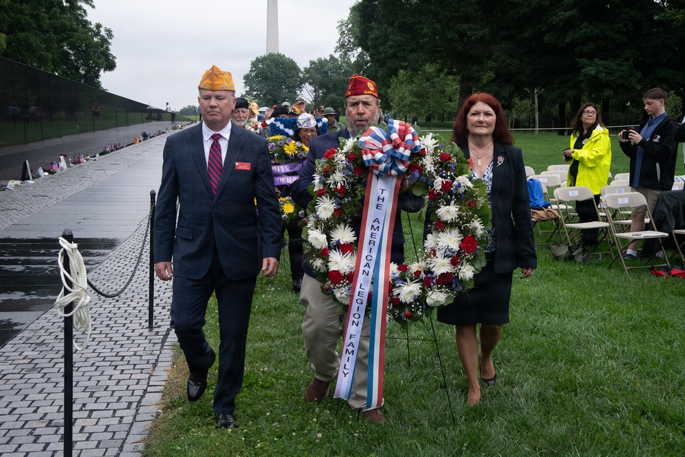 Vietnam Veterans Memorial Day Ceremony