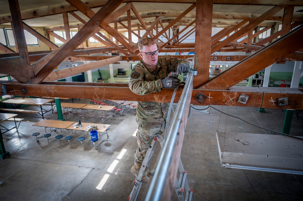 Building the Future, Preserving the Past: 419th CES Airmen Modernize Historic Desert Airfield
