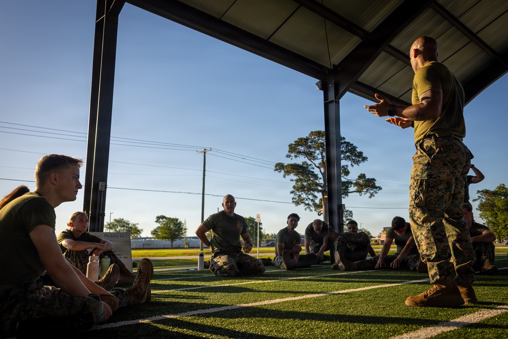 LCpl Hug and Cpl Medina Memorial PT Session