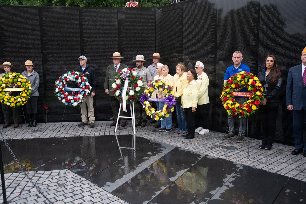 Vietnam Veterans Memorial Day Ceremony