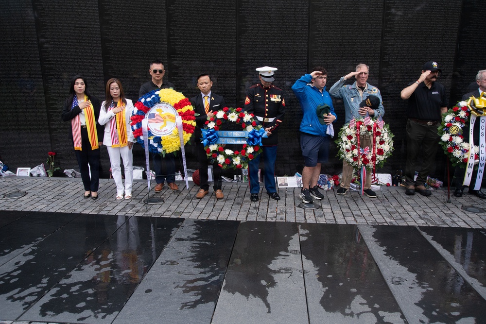 Vietnam Veterans Memorial Day Ceremony