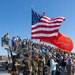 VMA-223 Harrier sundown ceremony