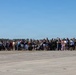 VMA-223 Harrier sundown ceremony