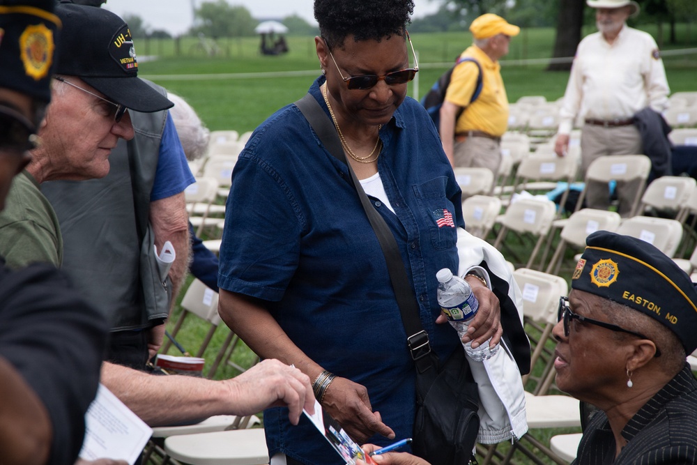 Vietnam Veterans Memorial Day Ceremony