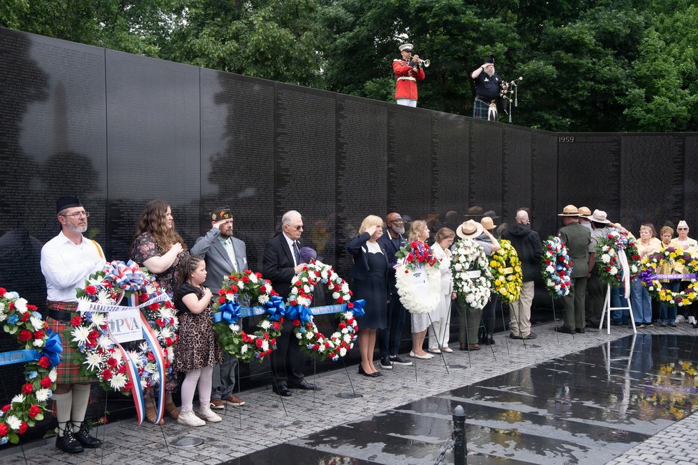 Vietnam Veterans Memorial Day Ceremony