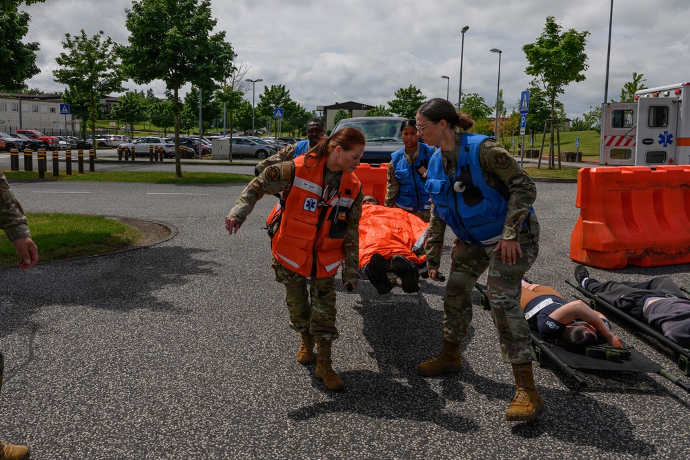 52nd Fighter Wing hones crisis response during Threat Enhanced Emergency Readiness Exercise