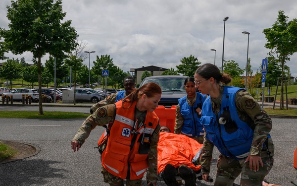 52nd Fighter Wing hones crisis response during Threat Enhanced Emergency Readiness Exercise