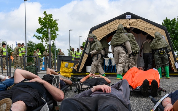 52nd Fighter Wing hones crisis response during Threat Enhanced Emergency Readiness Exercise