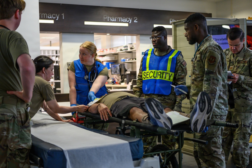 52nd Fighter Wing hones crisis response during Threat Enhanced Emergency Readiness Exercise