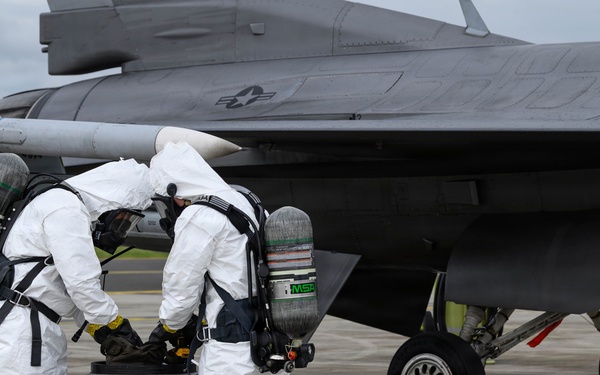 52nd Fighter Wing hones crisis response during Threat Enhanced Emergency Readiness Exercise
