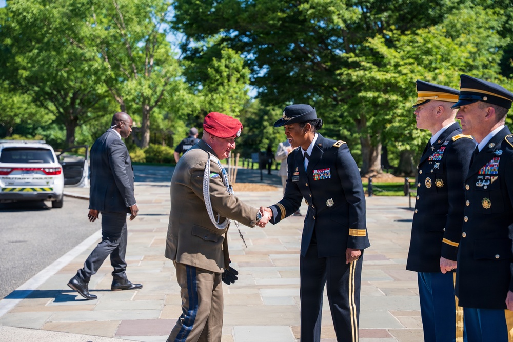 General Commander of the Polish Armed Forces Lt. Gen. Marek Sokolowski Visits ANC