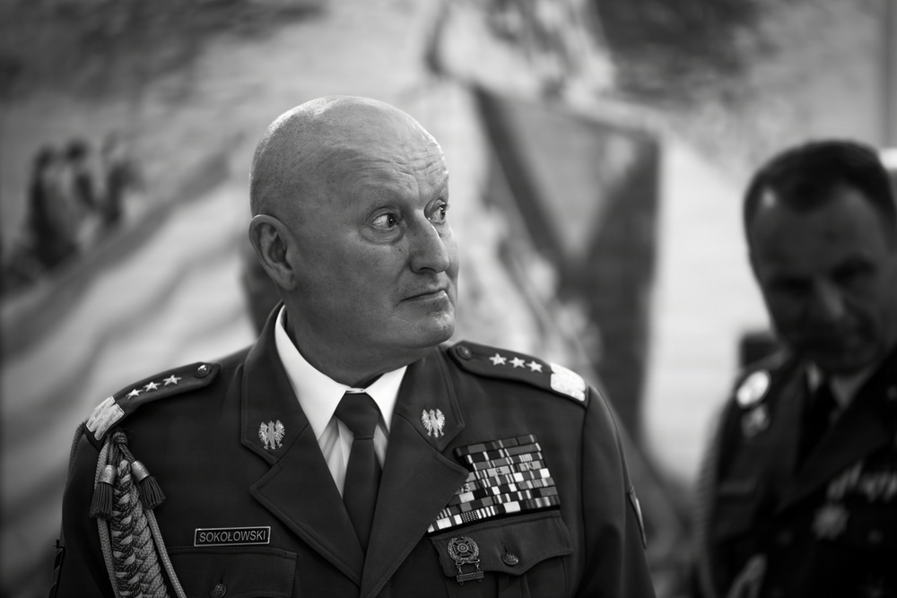 General Commander of the Polish Armed Forces Lt. Gen. Marek Sokolowski Visits ANC