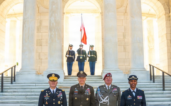 General Commander of the Polish Armed Forces Lt. Gen. Marek Sokolowski Visits ANC