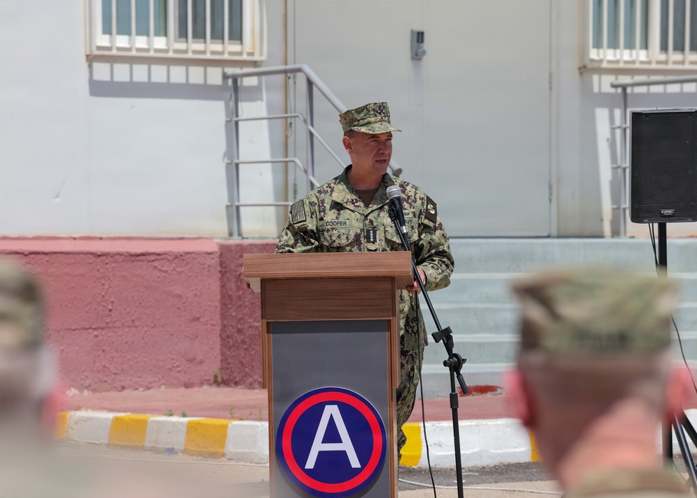 U.S. Army Central &amp; Third Army Conducts Change of Command