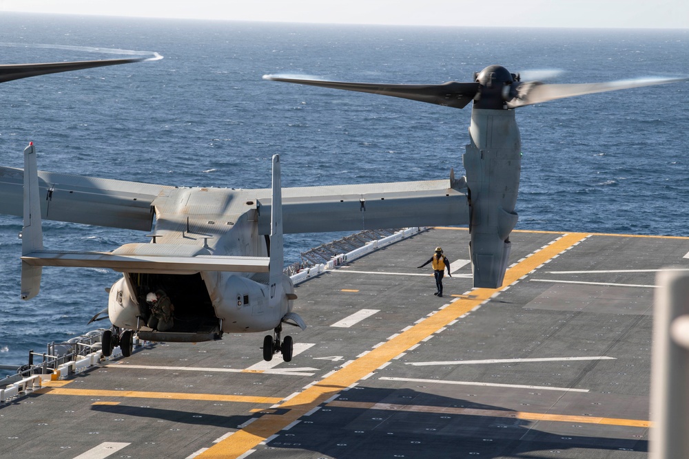 Makin Island Flight Ops