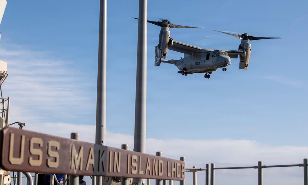 Makin Island Flight Ops