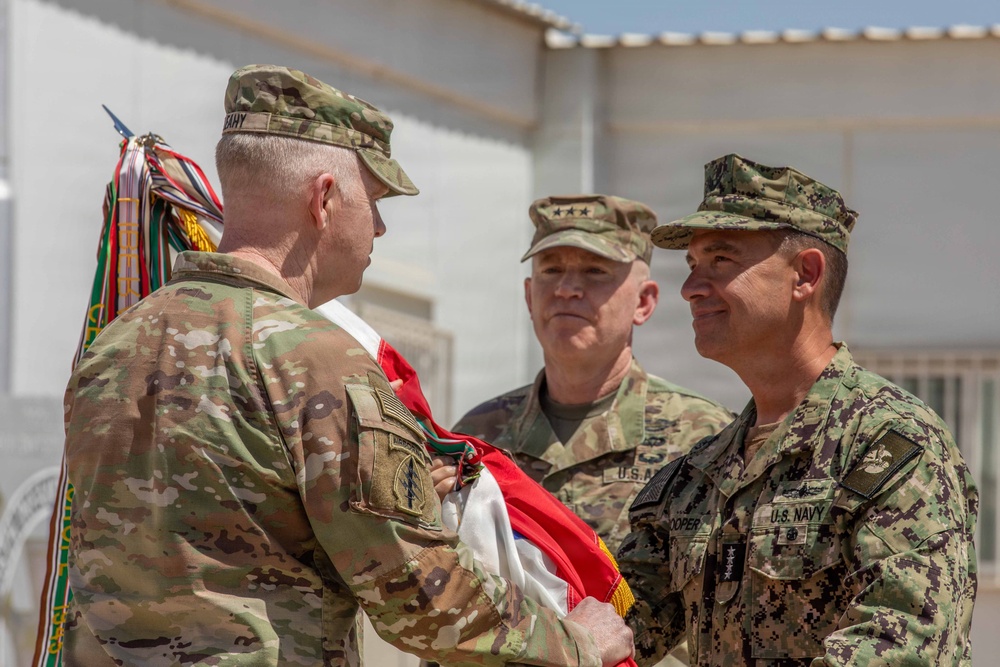 U.S. Army Central &amp; Third Army Conducts Change of Command