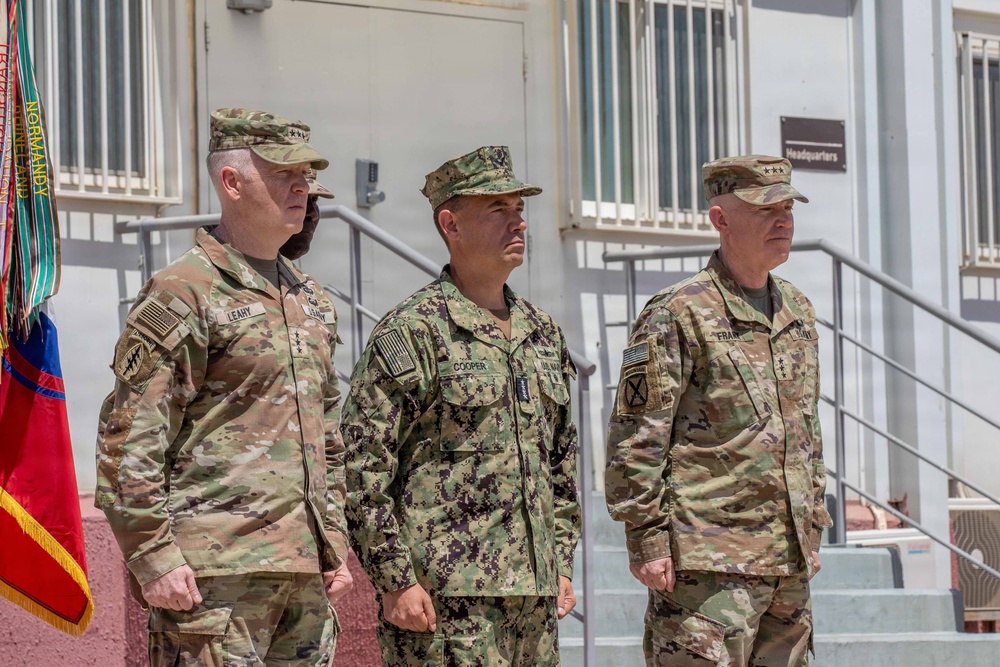 U.S. Army Central &amp; Third Army Conducts Change of Command