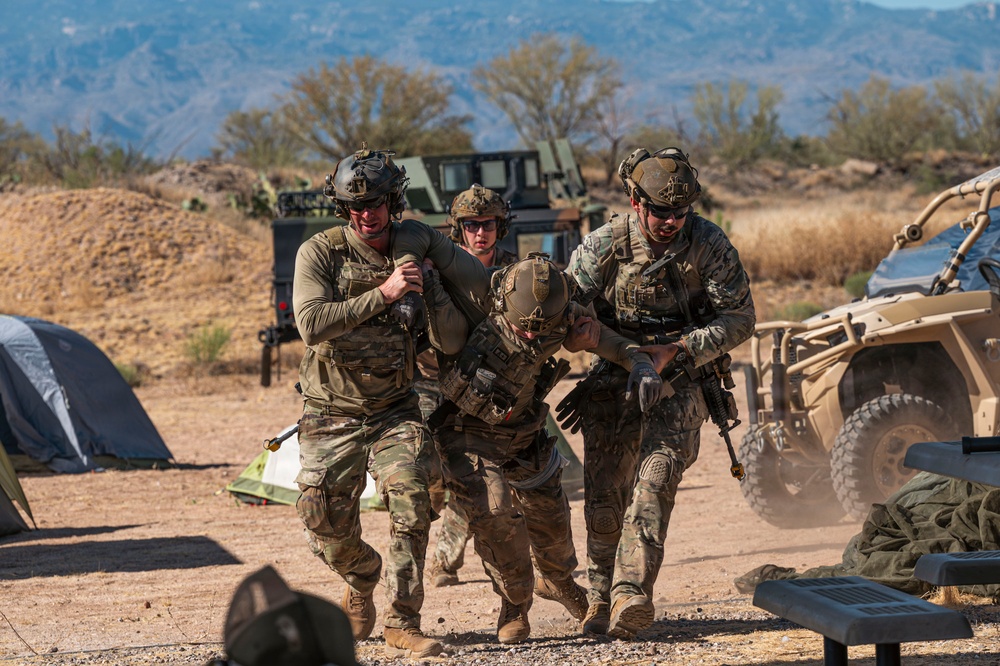 Explosive Ordnance Disposal field training exercise